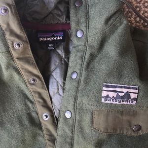 Patagonia Wool / Quilted Hoodie